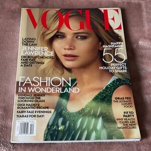 Jennifer Lawrence Cover Vogue December 2015 Issue